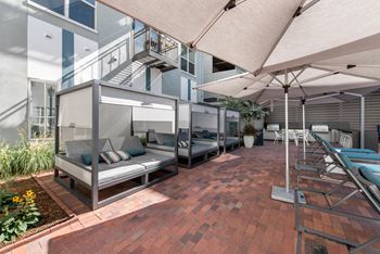 Numerous courtyards, terraces and social areas